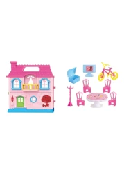 Power Joy Play At Home Happy Family Set Multicolour