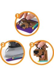 Perler ScoobyDoo Fuse Bead Activity Craft Kit with Pegboards and Ironing Paper Multicolor 5005 Piece