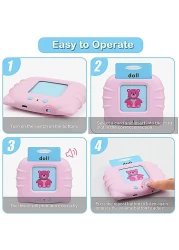 الأطفال التعليم المبكر كلمات قراءة جهاز التعلم مع 224 بطاقة