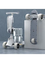 Generic Adjustable Flashing Wheels Extra Wide Deck Great Kids Scooter And Toddler Scooter With Seat