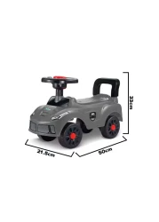 Toy Land Kids Foot to Floor Ride on Push Car for Toddlers with Saftey Backest