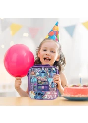 Disney Lilo and Stitch Makeup Filled Shoulder Bag Includes Lip Gloss Nail Polish Hair Bow More for Girls Ideal for Ages 3 and Up Perfect for Parties Makeovers by Townley Girl