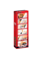 Power Joy Vroom Vroom Diecast Premium Construction Car Toy 86514 Yellow Pack of 6