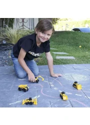 Cat Little Machines Play Vehicle 82150 Yellow Pack of 5