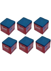 ULTIMAX Billiard/Pool Cue Chalk Box Billiard CHALK, 12 Cubes