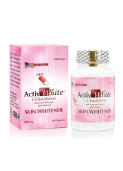 Active White L Glutathione Tablets ( 60 Tablets = 1 Bottle)