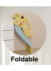 Fashion Kids Colorful Plastic Slide Dinosaur Animal Foldable Slide Toys For Baby
