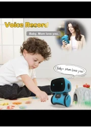 Home Xone Smart Talking Robot for Kids - Voice Controlled and Touch Sensor with Singing, Dancing, and Repeating Features - Intelligent Partner and Teacher, Age 2+