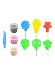 KidzPro Pocket Money Play-Doh With 3 Tubs Assorted Design 4 PCS