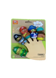 تون توي لعبة دمى الأصابع - متعدد الألوان