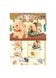 Pet Teddy Dog Electric Series Battery Operated With Sound Animal Toy