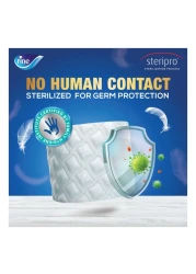 فاين ديلوكس ورق مرحاض 3 طبقات أبيض 4 لفافات