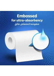 Kleenex Multi Purpose Kitchen Tissue Paper Towel 2 PLY 1 Roll x 90 Sheets Absorbent Towels for all Surfaces