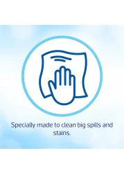 سانيتا كلوب مناديل منزلية عالية الامتصاص 40 منديلا 6 لفافات