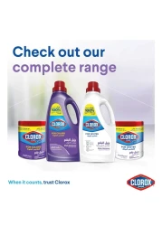 Clorox Clothes Liquid Stain Remover &amp; Supreme Whitener For White Clothes 900ml