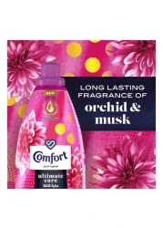 Comfort Concentrated Fabric Softener Orchid &amp; Musk 1.5L Pack of 2