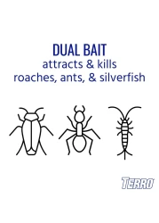 Terro T360 Ant and Roach Stations 1 PACK Ant Roach Baits Black