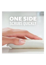 3M Scotch-Brite Greener Clean Dual Action Recycled Scrub And Wipe Pads 2 PCS