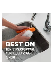 3 ام سكوتش برايت جرينر كلين دوائر تنظيف بلاستيكية معاد تدويرها 3 قطع