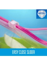 زيبلوك أكياس تخزين طعام سعة كوارت 20 كيس