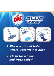 Dac Blue Active Toilet Rim Block Eucalyptus 50g