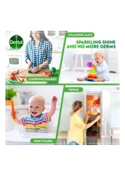 Dettol Power Kitchen And Bathroom Cleaner 500ml Pack of 2