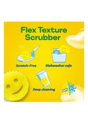 Jif Multipurpose Cream Cleaner Lemon 500ml And Scrub Daddy Multipurpose Scratch-Free Scrubber