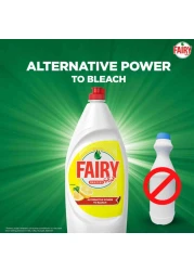 Fairy Max Plus Lemon Dishwashing Liquid with Bleach Alternative Power 800ml