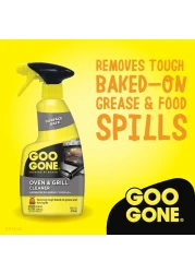 Goo GoneOven and Grill Cleaner 14 Ounce Removes Tough Baked On Grease and Food Spills Surface Safe