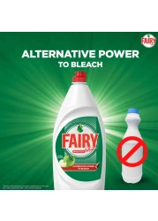 Fairy Max Plus Fruity Green Dishwashing Liquid Soap With Alternative Power To Bleach 1.25L