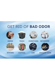 320ml Chocolate and Vanilla Room Air Freshener - 2-Pack for Home, Office, Carpets, and Pillows - Odor Eliminator