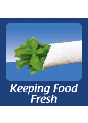 Alokozay 2-Ply Kitchen Towel Rolls 60 Sheets White 6 Rolls