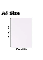20 Pack A4 Foam Board (297x210mm), 5mm Thickness Polystyrene Sheet, White Foam Core Board, Foam Sheets for Crafts, Printing, Modelling, Display