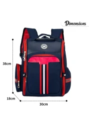 Eazy Kids - School Bag wt Trolley, Red Blue