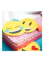 بوست-إت 4 تصميمات رموز تعبيرية مطبوعة BC-2030-EMOJI2 3x3 بوصة حزمة من 2 3M