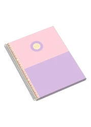 Ambar Moon Flower Campus A4 Hard Cover Notebook Large 23cm
