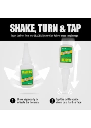 Instant Super Glue 20g &ndash; Extra Strong, Fast-Drying Adhesive for Metal, Plastic, Ceramic, Rubber, Paper, Porcelain, Stone &ndash; All-Purpose Repair Glue