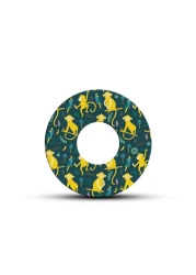 Animal Adhesive Patch for Libre 2 Sensor Watertight Freestyle Libre Transmitter Peel Resistant Hypoallergenic freestyle libre 2 sensor Cartoons Pack of 5freestyle libre