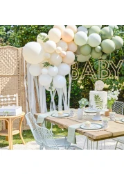 Botanical Baby Hey Baby Botanical Baby Shower Photo Booth Frame