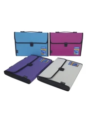 Maxi Expanding File with Handle A4 Size 13 Tab Turquoise