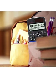 991EX Multifunctional Statistics Base Matrix Vector Calculator &ndash; Black