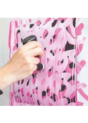 POSCA - Uni Mitsubishi Pencil - MOP'R Marker - Round Tip XXL 3-19 mm - Ergonomic Shape, Semi-Rigid Body - Water-Based Paint Marker - All Holder - Light Blue