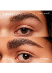 NYX PROFESSIONAL MAKEUPMicro Brow Pencil Ash Brown Brow Glue Clear 2Pack Bundle