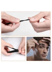 EasyLife 7 In 1 Stainless Steel Professional Pedicure And Manicure Grooming Kit With Leather case