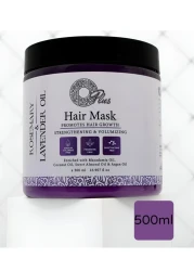 OPlus Lavender &amp; Rosemary Hair Care Set &ndash; Conditioner, Shampoo, Serum &amp; Mask &ndash; 4-Piece Set for Growth, Strength, and Volume