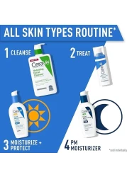 CeraVe Salicylic Acid Cleanser 16 Ounce Renewing Exfoliating Face Wash With Vitamin D for Normal Skin Fragrance Free
