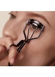 ShiseidoEyelash Curler Crimps Curls Lashes for Perfect EyeFraming Fringe Gentle Safe Includes Replacement Pad