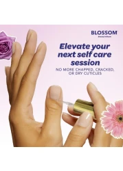 Blossom Hydrating Moisturizing Strengthening Scented Cuticle Oil Infused with Real Flowers Made in USA 05 fl oz Grape