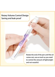 Cuticle Oil Pen Sweet Almond Nail Growth Serum and Repair Treatment Hydrating Oil for Dry Cuticles and Skin Cuticle Buddy Revitalize Nails with Radiant Nail Growth Oil (6pcs pens)