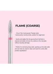 Kiara Sky Cuticle Bit and Bundle Diamond Cuticle Drill Bits Long Lasting Nail Drill Bits Professional Cleaner Tool for Under Nails Cuticle Bit Bundle